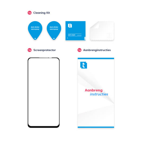 OPPO A54 4G screenprotector Edge to Edge - Inhoud