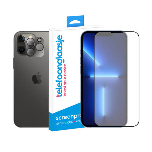 iPhone 13 Pro screenprotector + camera protector