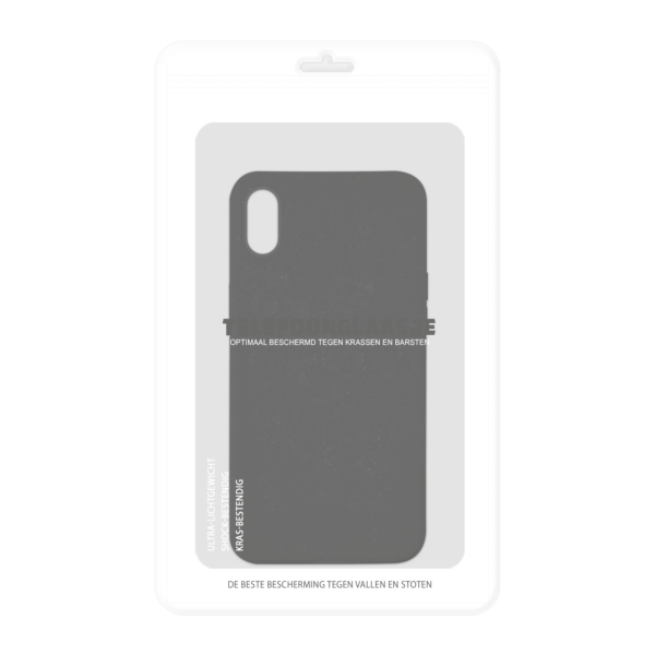 iPhone XR Bio hoesjes - Zwart - Sealbag