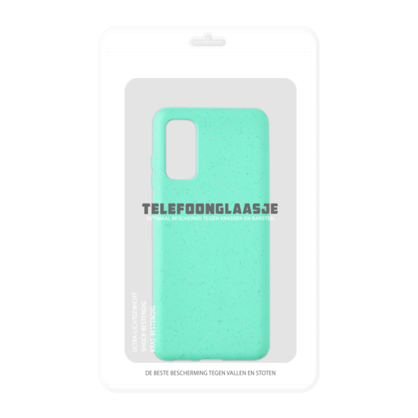 Samsung Galaxy S20 Bio hoesjes - Lichtgroen - Sealbag