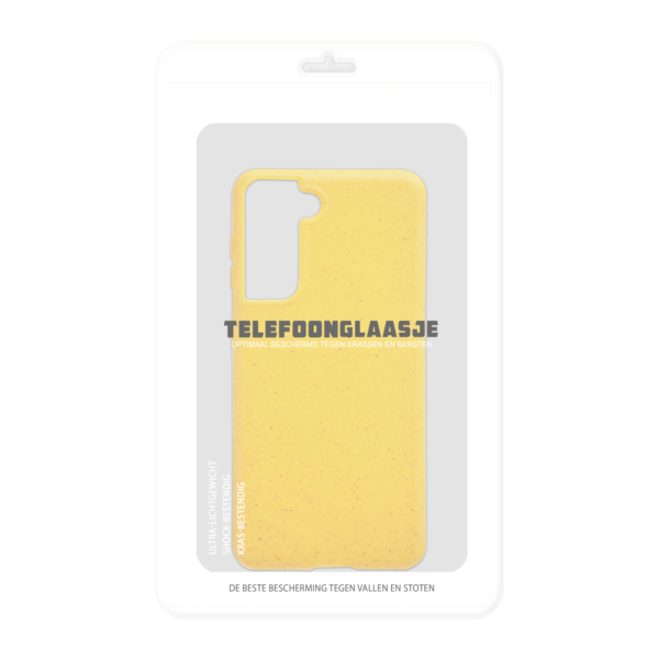 Samsung Galaxy S21 Bio hoesjes - Geel - Sealbag