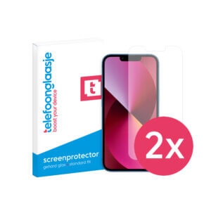 iPhone 13 Mini screenprotector - 2 Stuks