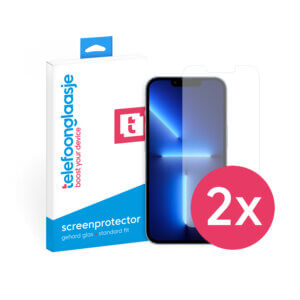 Duopack iPhone 13 Pro screenprotectors Edge to Edge