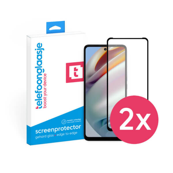Motorola Moto G60 screenprotector - 2 Stuks