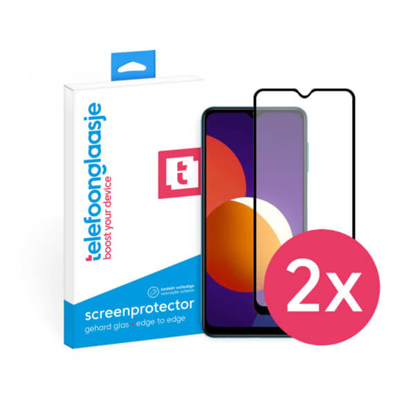 Samsung Galaxy M12 screenprotector - 2 Stuks