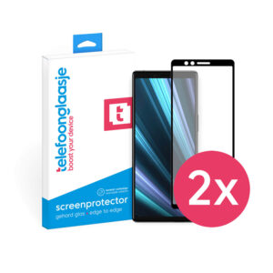 Sony Xperia XZ4 screenprotector DuoPack