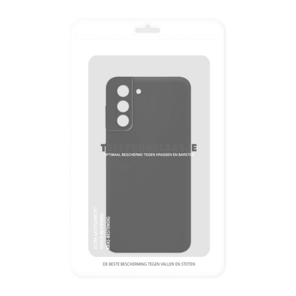 Samsung Galaxy S22 Plus siliconen back cover - Zwart