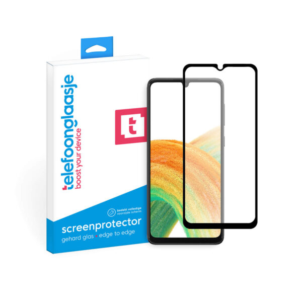 Samsung Galaxy A33 screenprotector - Edge to Edge