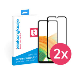 Samsung Galaxy A33 screenprotector - Edge to Edge - 2 Stuks