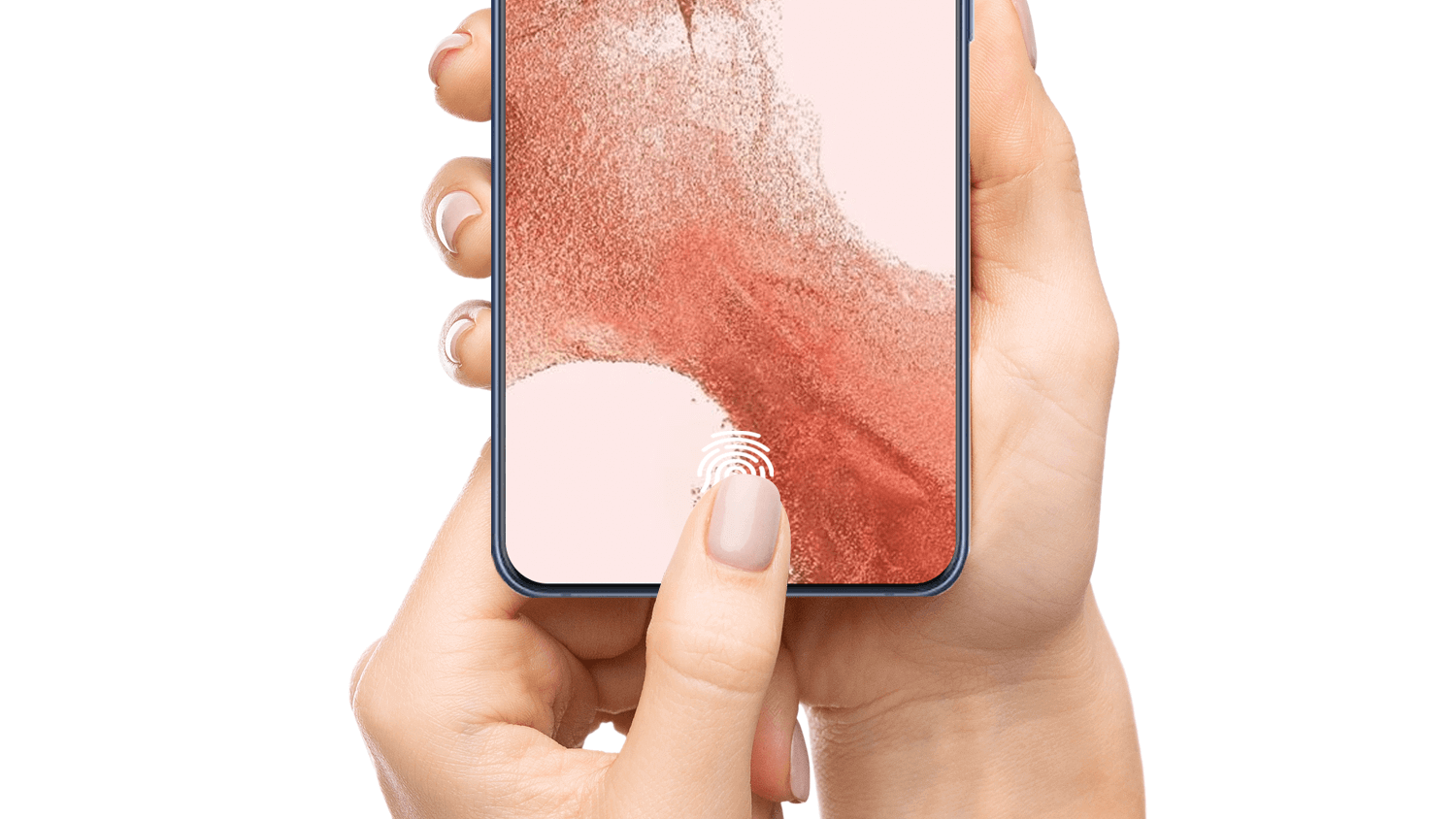 Samsung Galaxy S22 Plus screenprotector fingerprint