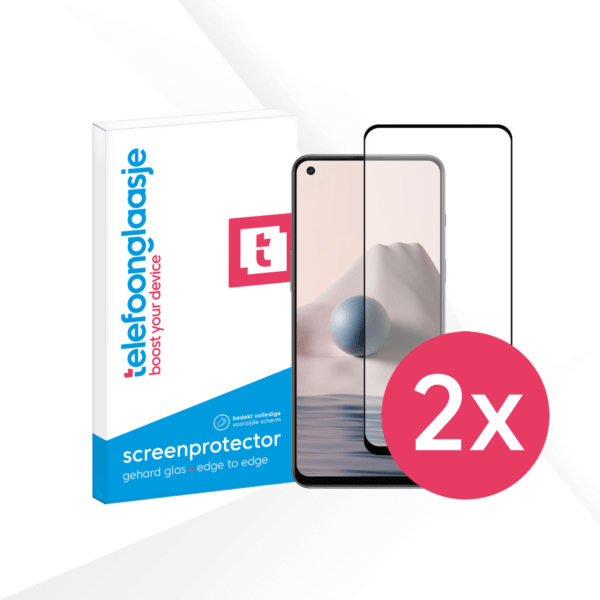 OnePlus Nord 2T screenprotector - DuoPack