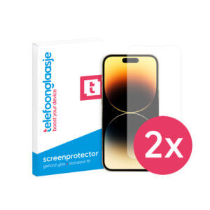 iPhone 14 Pro screenprotector - DuoPack