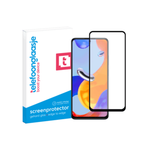 Xiaomi Redmi Note 11 Pro screenprotector Edge to Edge