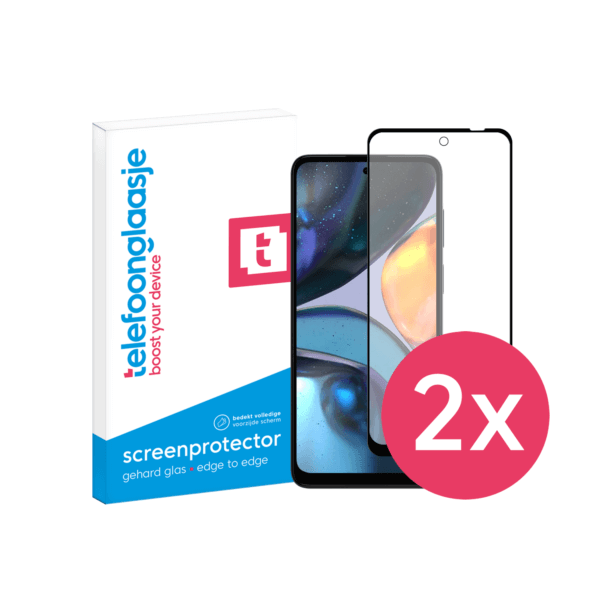Motorola Moto G22 screenprotector - DuoPack