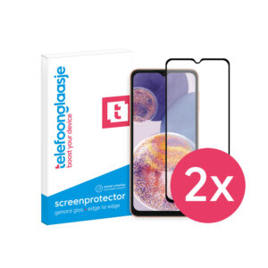 Samsung Galaxy A23 screenprotector Edge to Edge - DuoPack