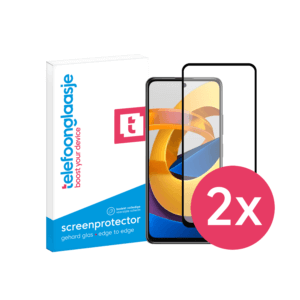 Xiaomi Poco M4 Pro screenprotector - DuoPack