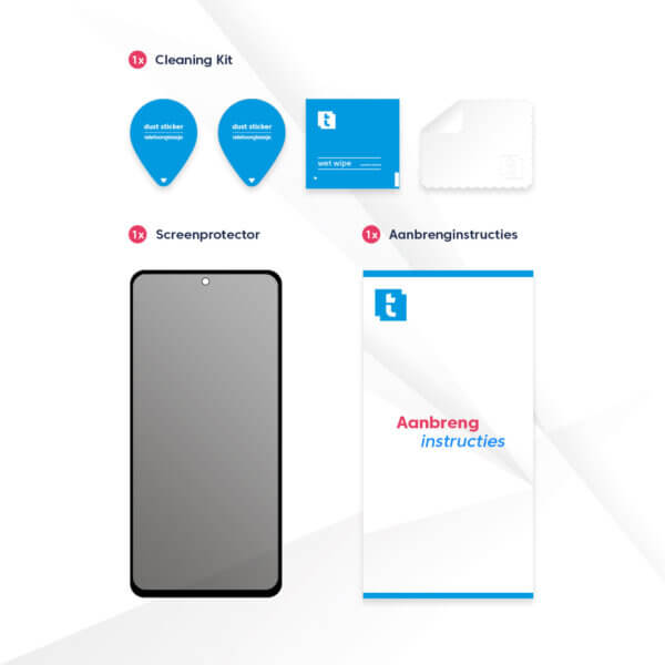 Samsung Galaxy A53 screenprotector - E2E - Privacy