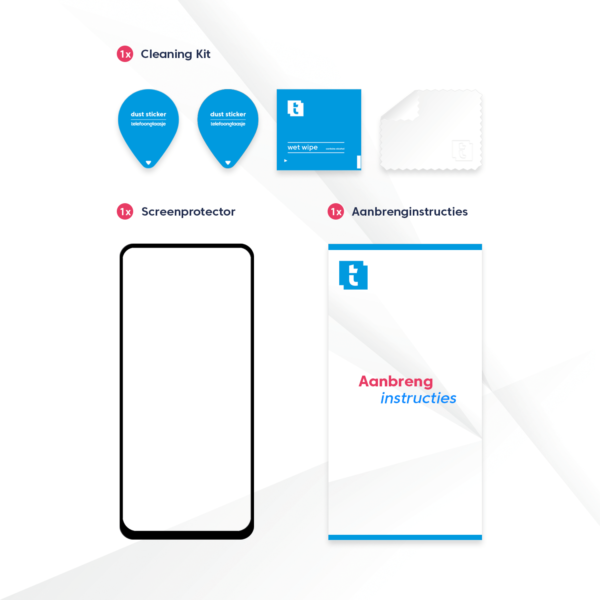 Xiaomi Poco M4 Pro screenprotector - Inhoud