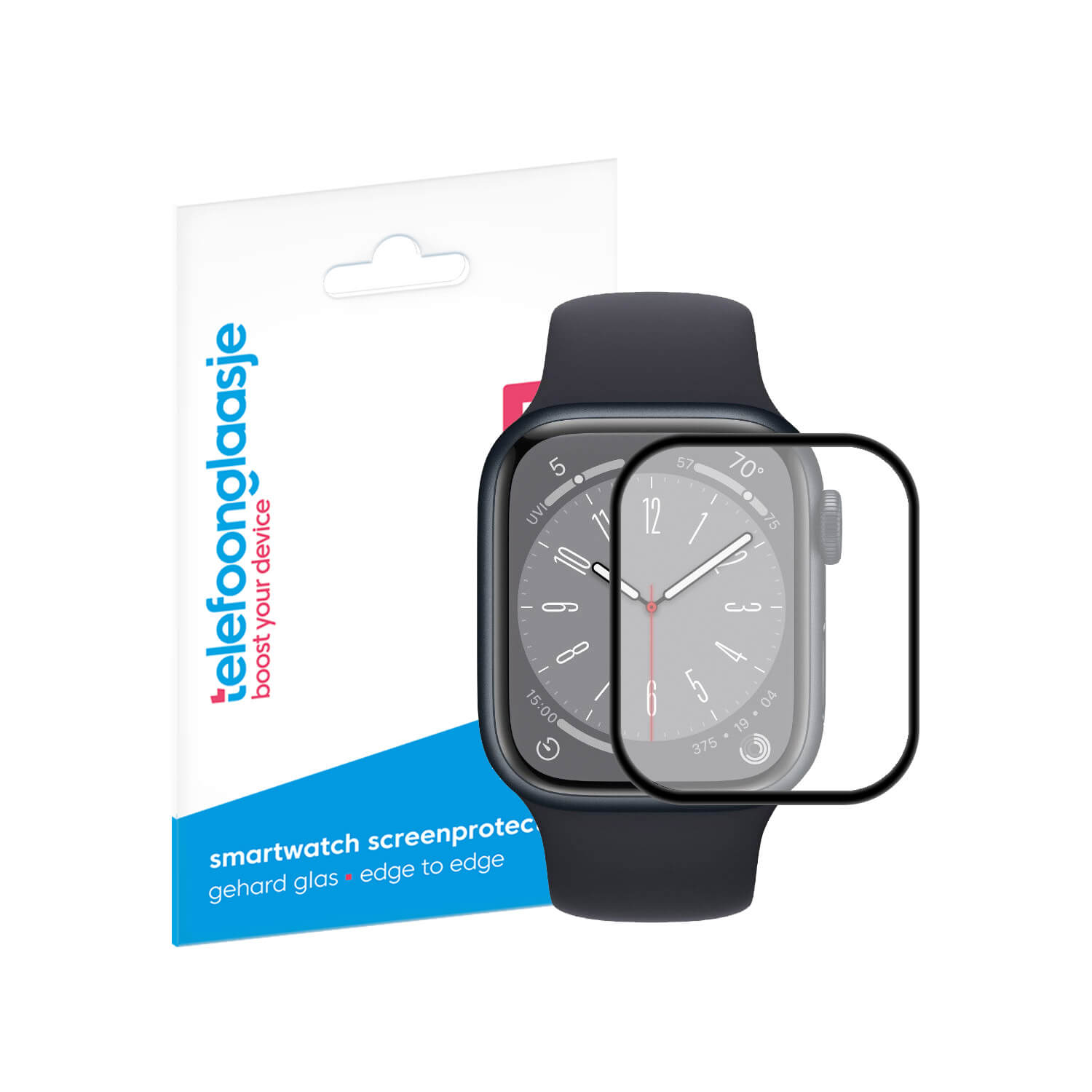 Apple Watch 7/8/9 screenprotector - 41mm