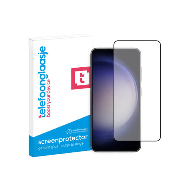 DuoPack Samsung Galaxy S23 Plus screenprotector Edge to Edge met Verpakking