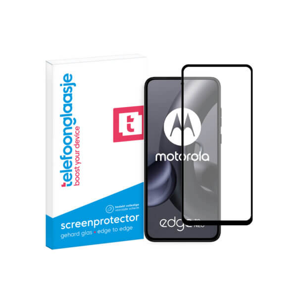 Motorola Edge 30 Neo screenprotector Edge to Edge met Verpakking