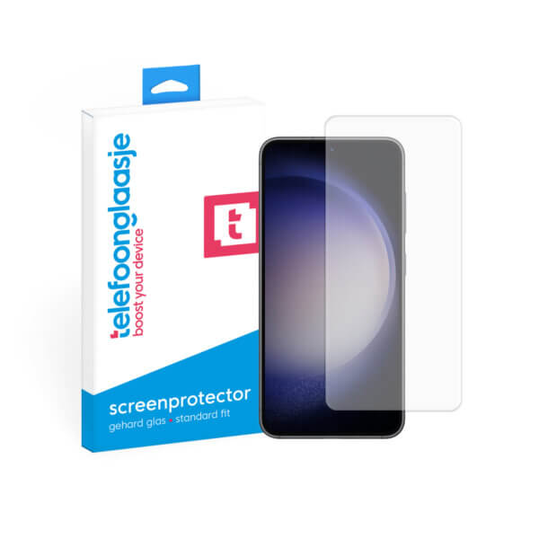 Samsung Galaxy S23 Plus screenprotector Gehard Glas met Verpakking