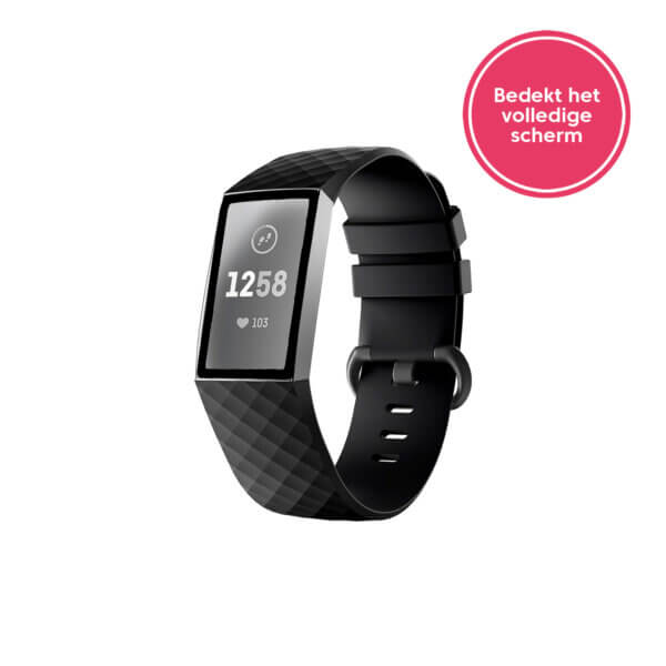 Fitbit Charge 4 smartwatch screenprotector PMMA