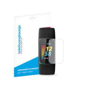 Fitbit Charge 5 smartwatch screenprotector PMMA met verpakking