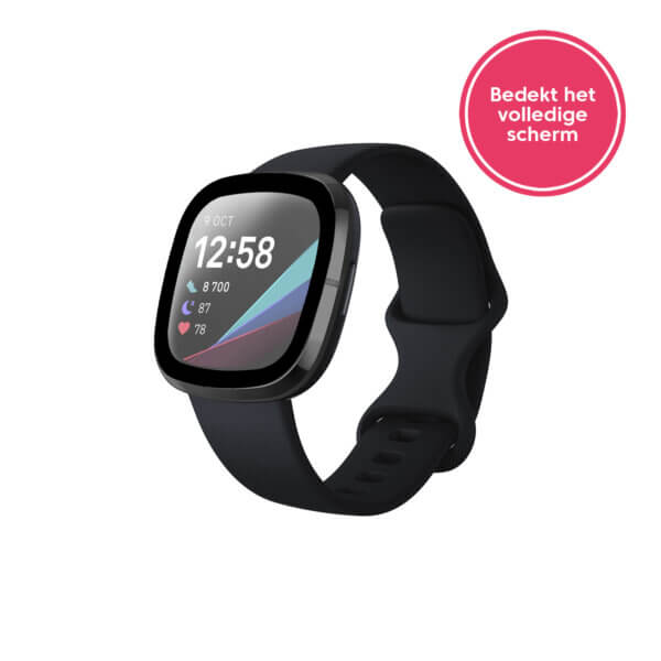 Fitbit Sense smartwatch screenprotector PMMA