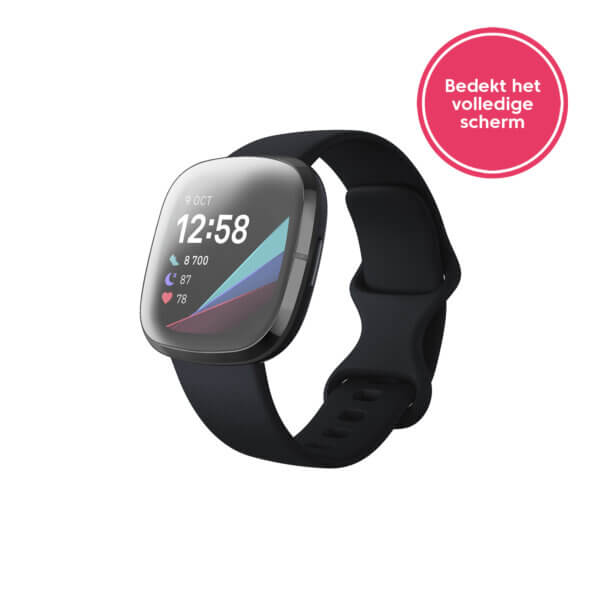 Fitbit Sense smartwatch screenprotector PMMA