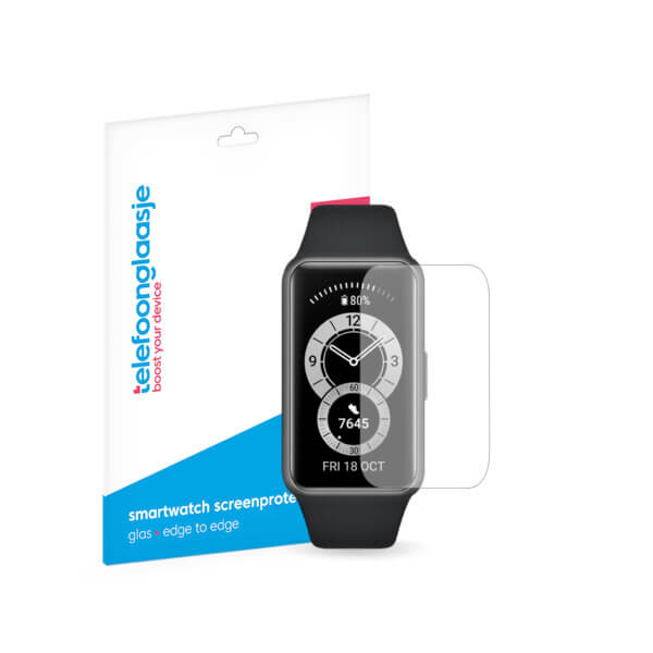 Huawei Band 6 screenprotector met verpakking