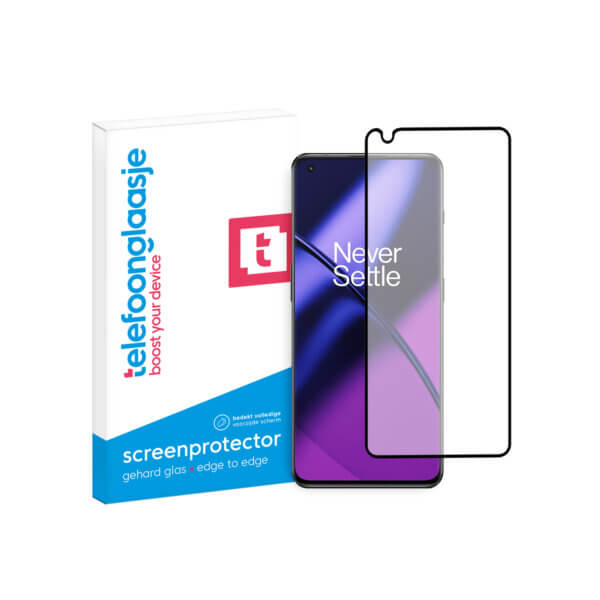 OnePlus 11 screenprotector Edge to Edge met verpakking