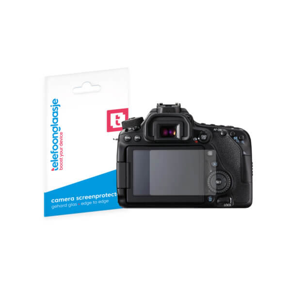 Canon EOS 80D camera gehard glas screenprotector met verpakking