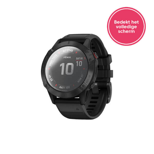 Garmin Fenix 6 smartwatch screenprotector PMMA