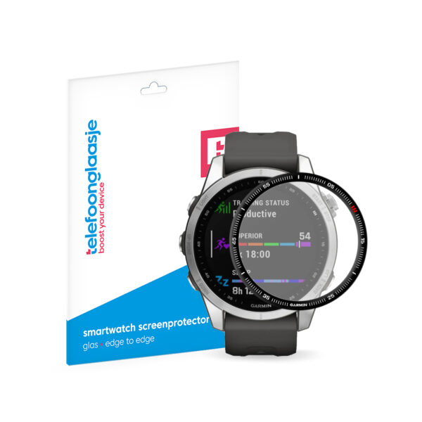 Garmin Fenix 7 screenprotector PMMA met verpakking