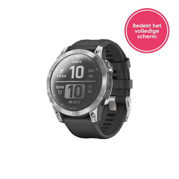 Garmin Fenix 7 smartwatch screenprotector PMMA