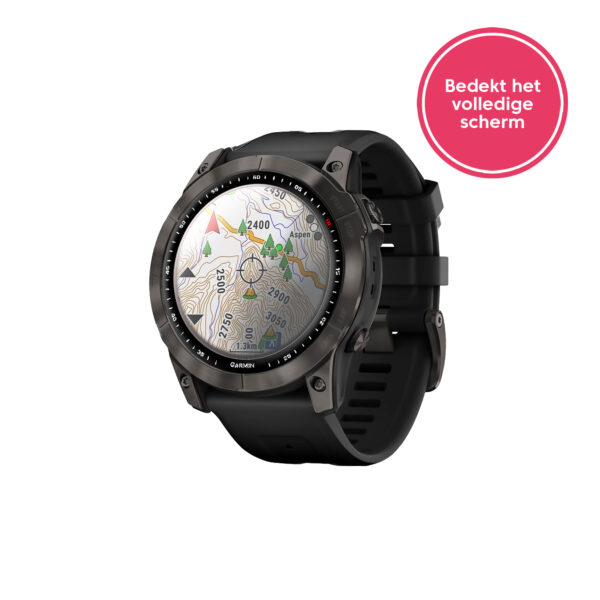 Garmin Fenix 7x screenprotector PMMA