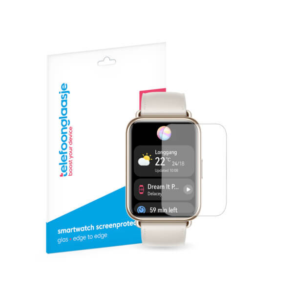 Huawei Watch FIT 2 screenprotector met verpakking