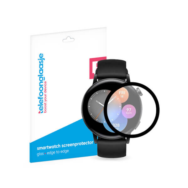 Huawei Watch GT3 42mm smartwatch screenprotector PMMA met verpakking