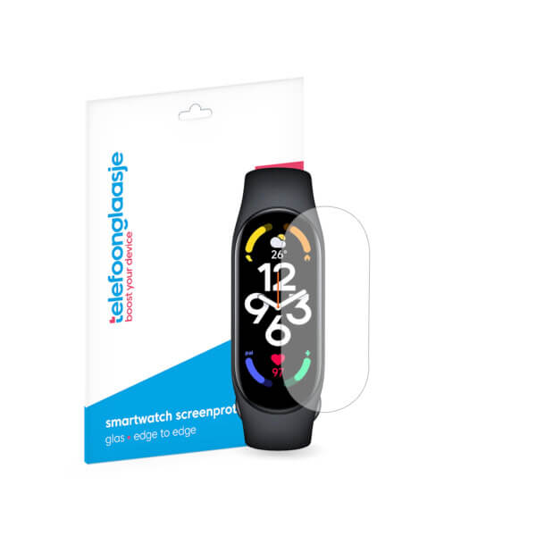Xiaomi Smart Band 7 screenprotector met verpakking