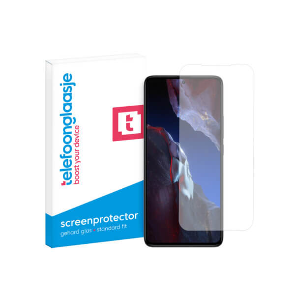 Xiaomi Poco F5 Pro screenprotector gehard glas met verpakking