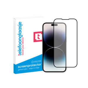 iPhone 15 Edge to Edge screenprotector Telefoonglaasje met verpakking