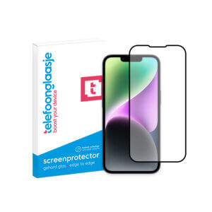 iPhone 15 Plus Edge to Edge screenprotector Telefoonglaasje met verpakking
