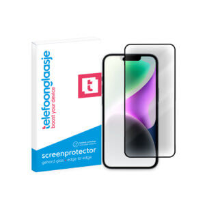 iPhone 15 Plus Edge to Edge Anti-Glare screenprotector Telefoonglaasje met verpakking