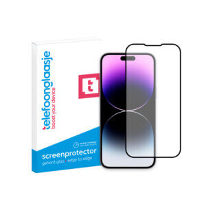 iPhone 15 Pro Edge to Edge screenprotector Telefoonglaasje met verpakking