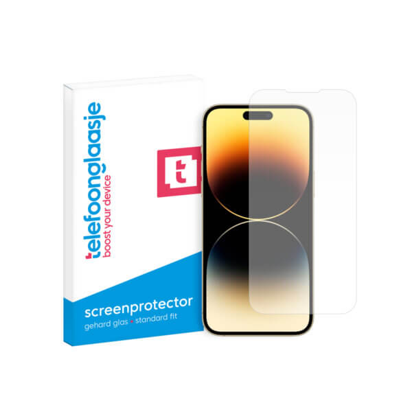 iPhone 15 Pro Max Standard Fit screenprotector Telefoonglaasje met verpakking