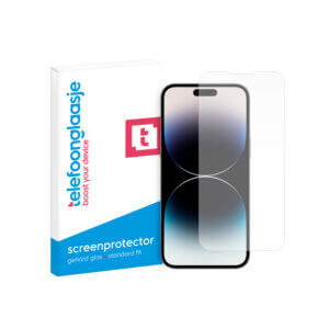iPhone 15 Standard Fit screenprotector Telefoonglaasje met verpakking