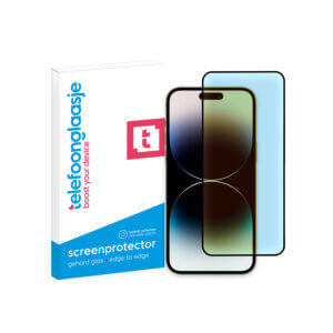 iPhone 15 Edge to Edge Anti-Blue light screenprotector Telefoonglaasje met verpakking