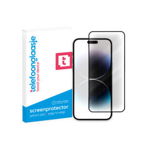 iPhone 15 Edge to Edge Anti-Glare screenprotector Telefoonglaasje met verpakking