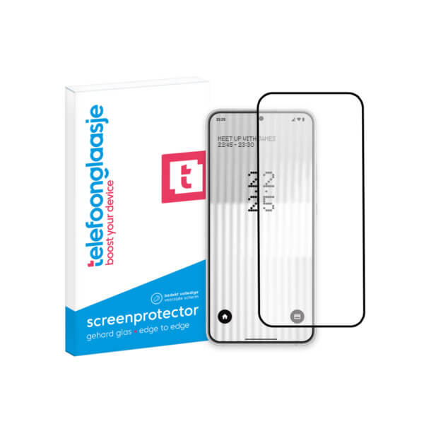 Nothing Phone (2) Edge to Edge screenprotector Telefoonglaasje met verpakking